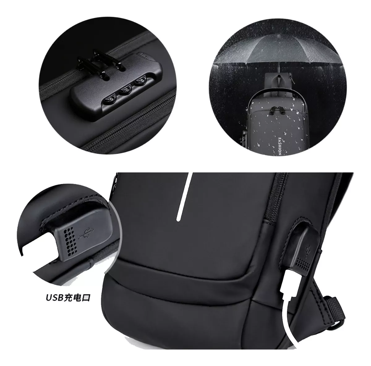 Bolso Antirrobo Mini Impermeable
