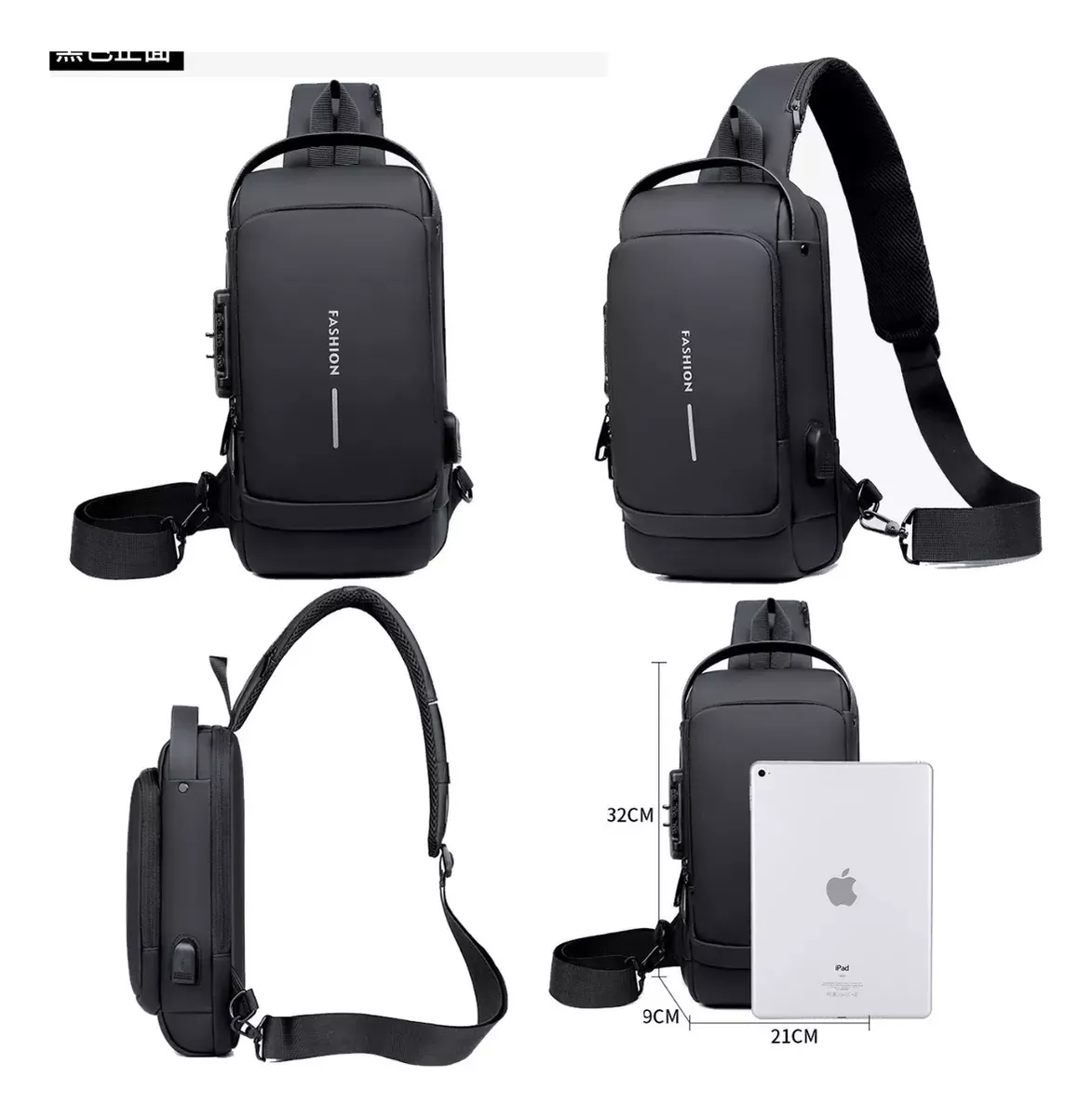 Bolso Antirrobo Mini Impermeable