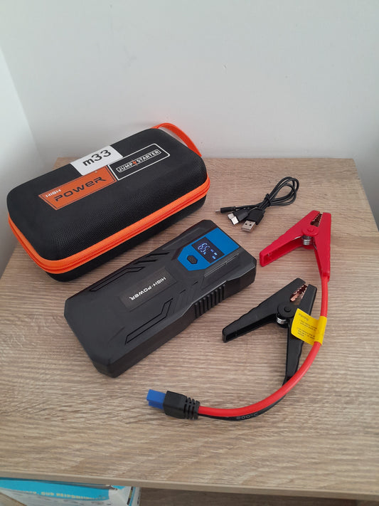 ARRANCADOR DE BATERIA 3 EN 1 PORTATIL