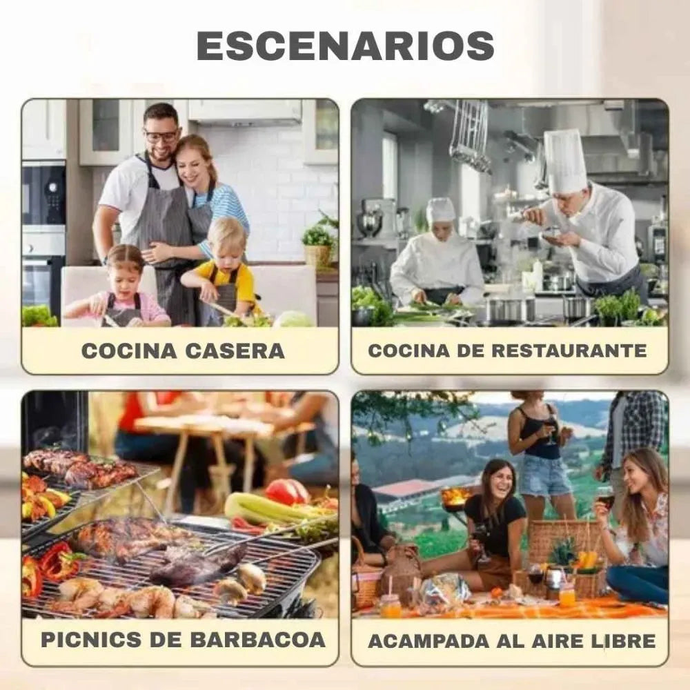 TenderPro™ – Ablandador de Carne Profesional de Acero Inoxidable